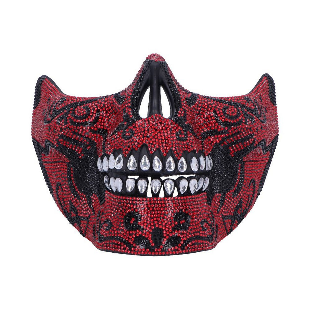 Fancy Dress Jewelled Masquerade Mask Cosplay (Red) D7111B25