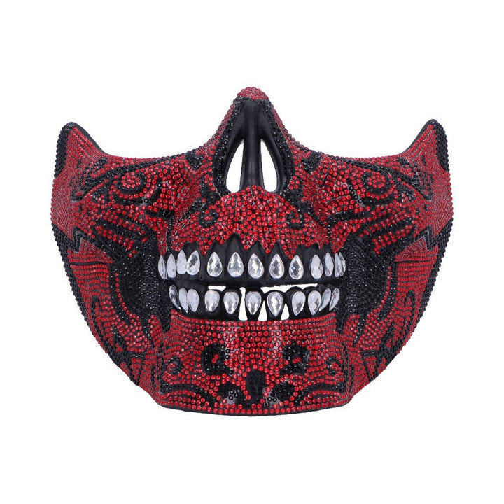 Fancy Dress Jewelled Masquerade Mask Cosplay (Red) D7111B25
