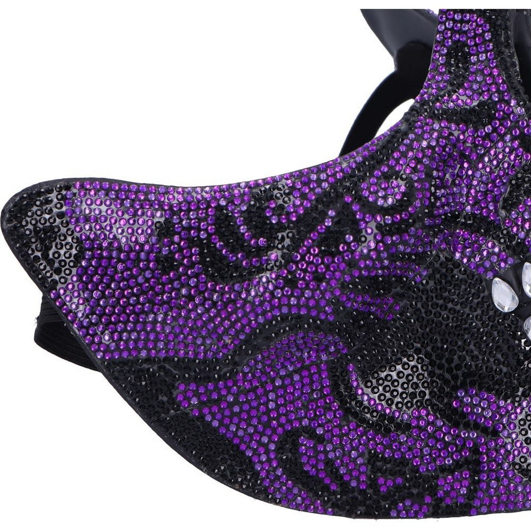 Fancy Dress Jewelled Masquerade Mask Cosplay (Purple) D7112B25