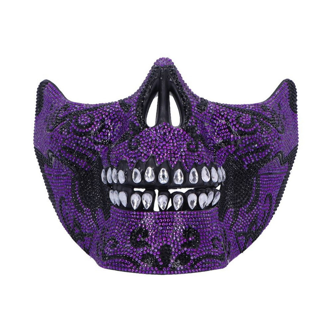 Fancy Dress Jewelled Masquerade Mask Cosplay (Purple) D7112B25