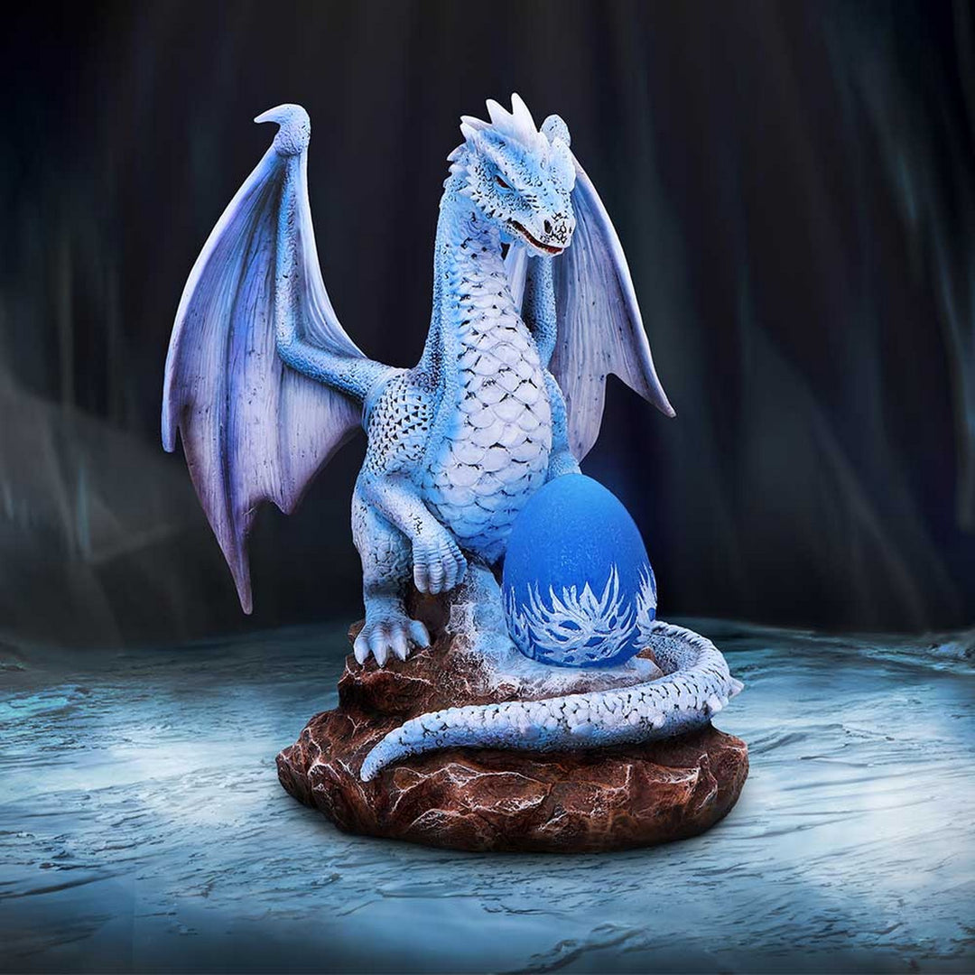 Safira The Protector Resin Dragon Figurine D7116B25