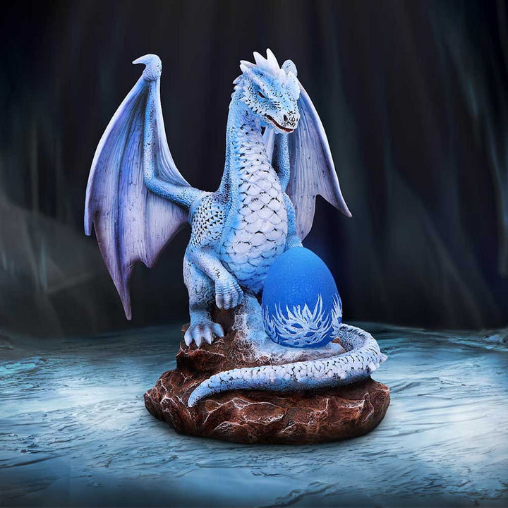 Safira The Protector Resin Dragon Figurine D7116B25