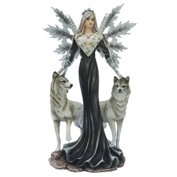 Protector of the Pack  Mystical Wolf Guardian Figurine D7166B25