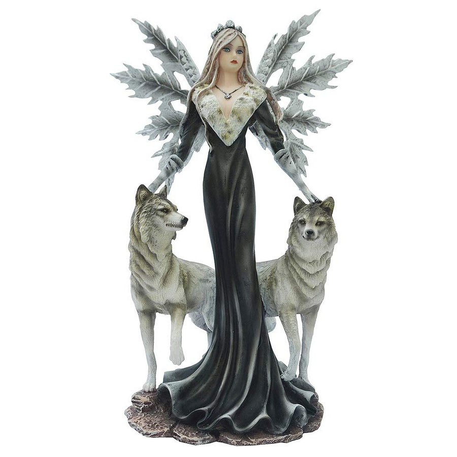 Protector of the Pack  Mystical Wolf Guardian Figurine D7166B25