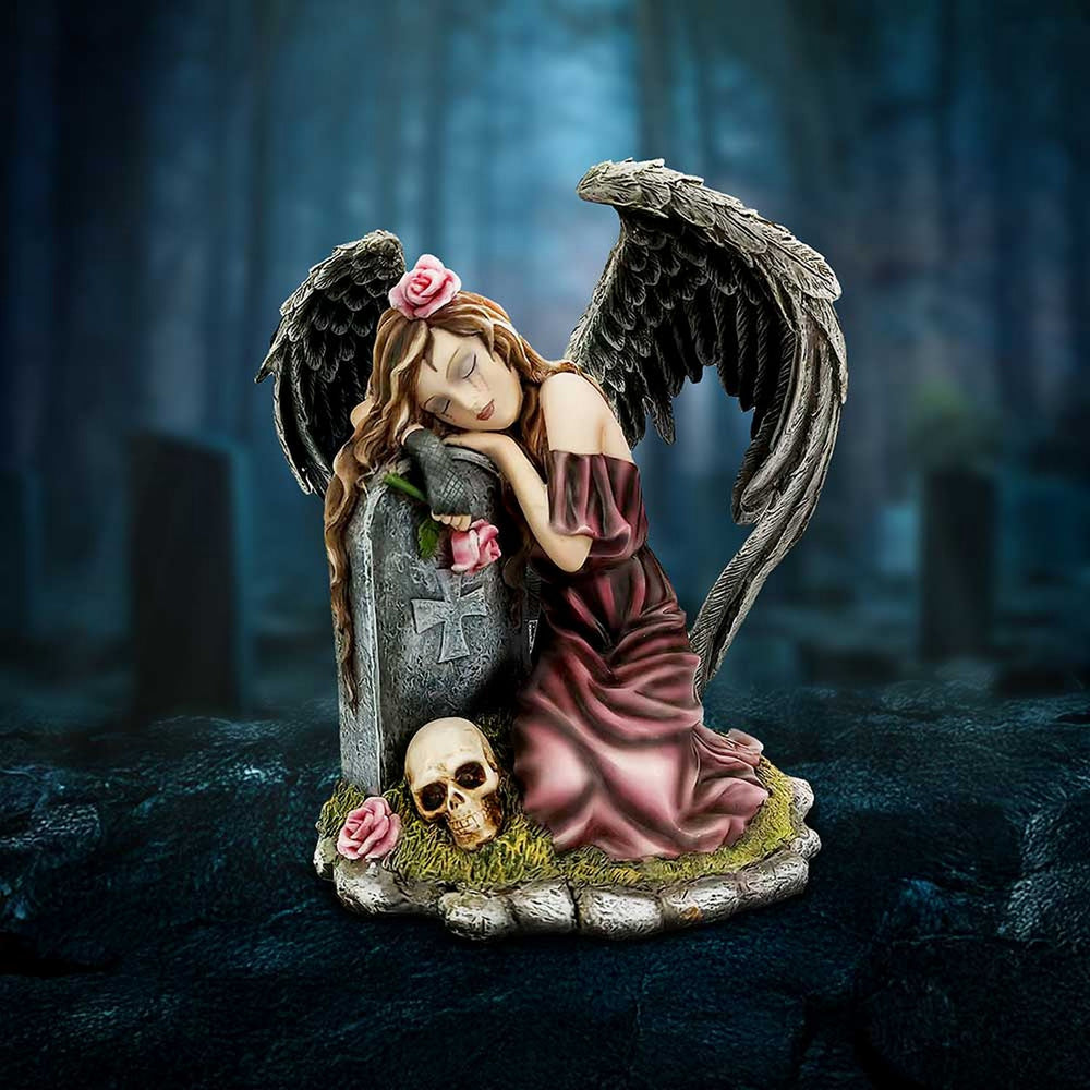 Lost Love  Mourning Angel Figurine of Gothic Remembrance D7169B25