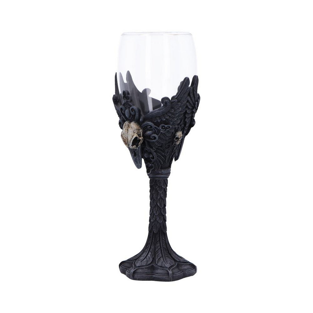 Gothic Raven Nevermore Goblet D7298C25