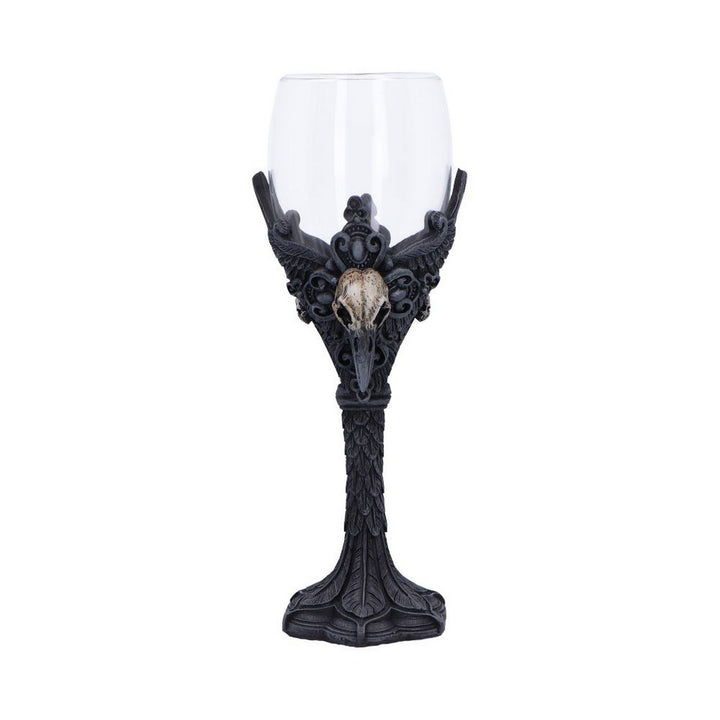 Gothic Raven Nevermore Goblet D7298C25