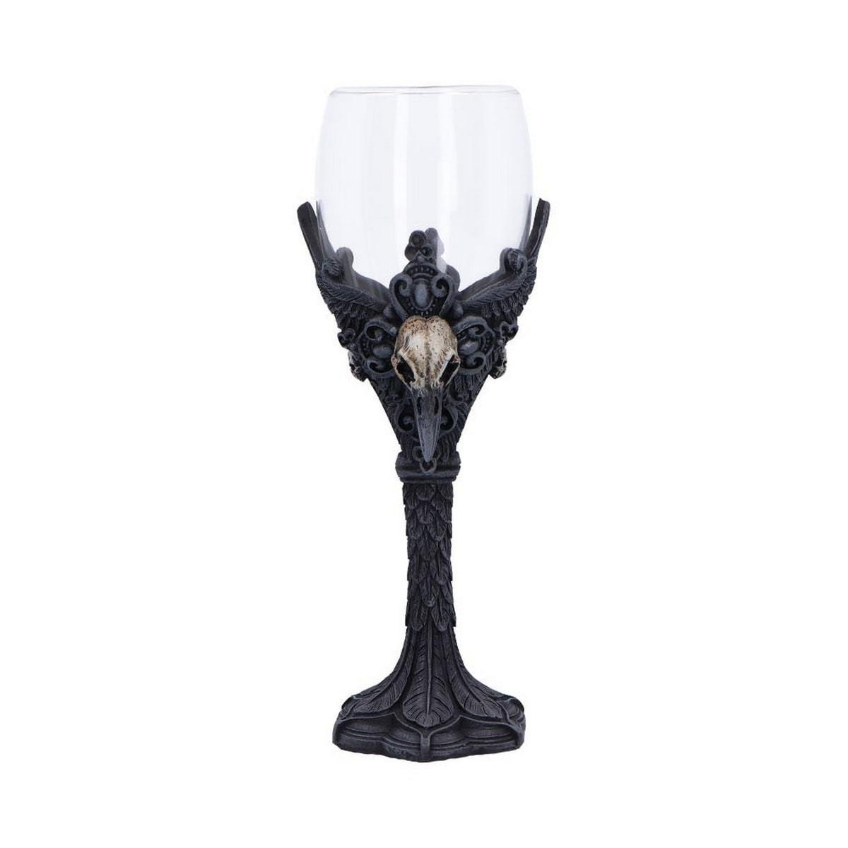 Gothic Raven Nevermore Goblet D7298C25