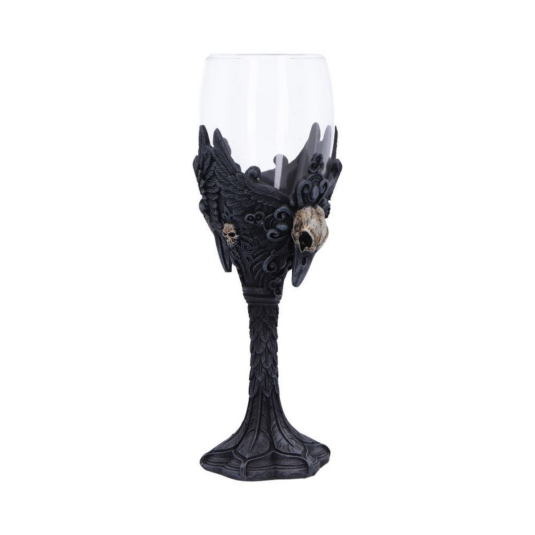 Gothic Raven Nevermore Goblet D7298C25