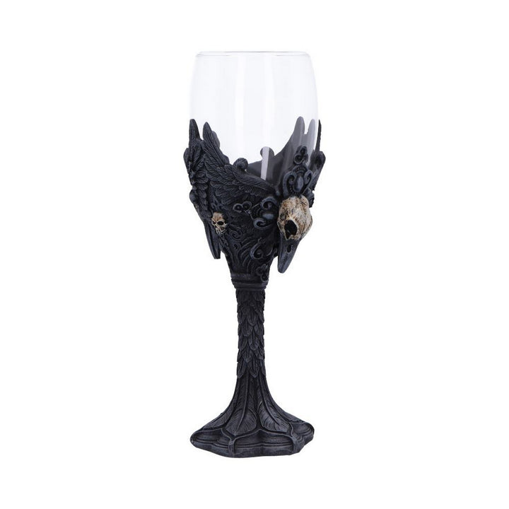 Gothic Raven Nevermore Goblet D7298C25