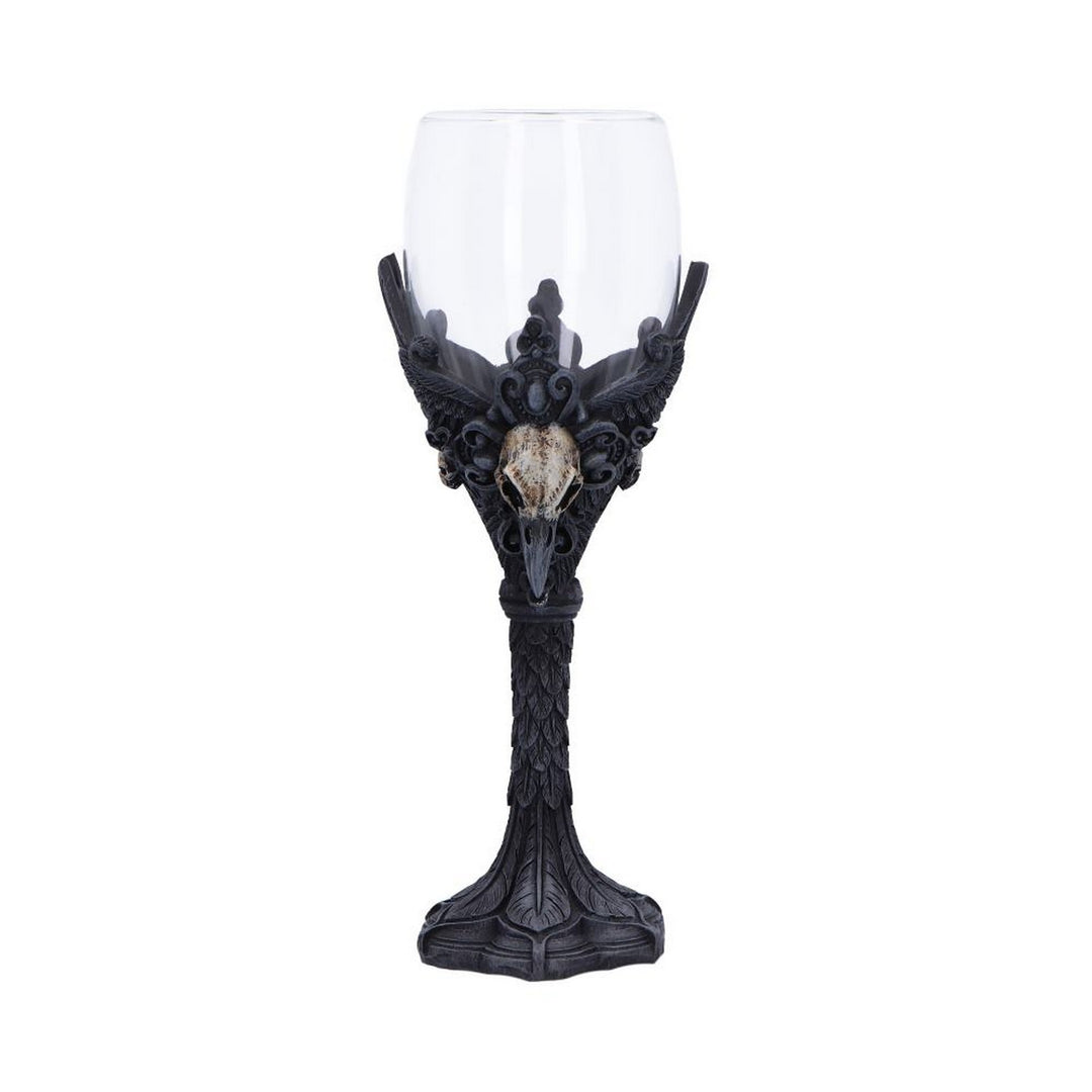 Gothic Raven Nevermore Goblet D7298C25