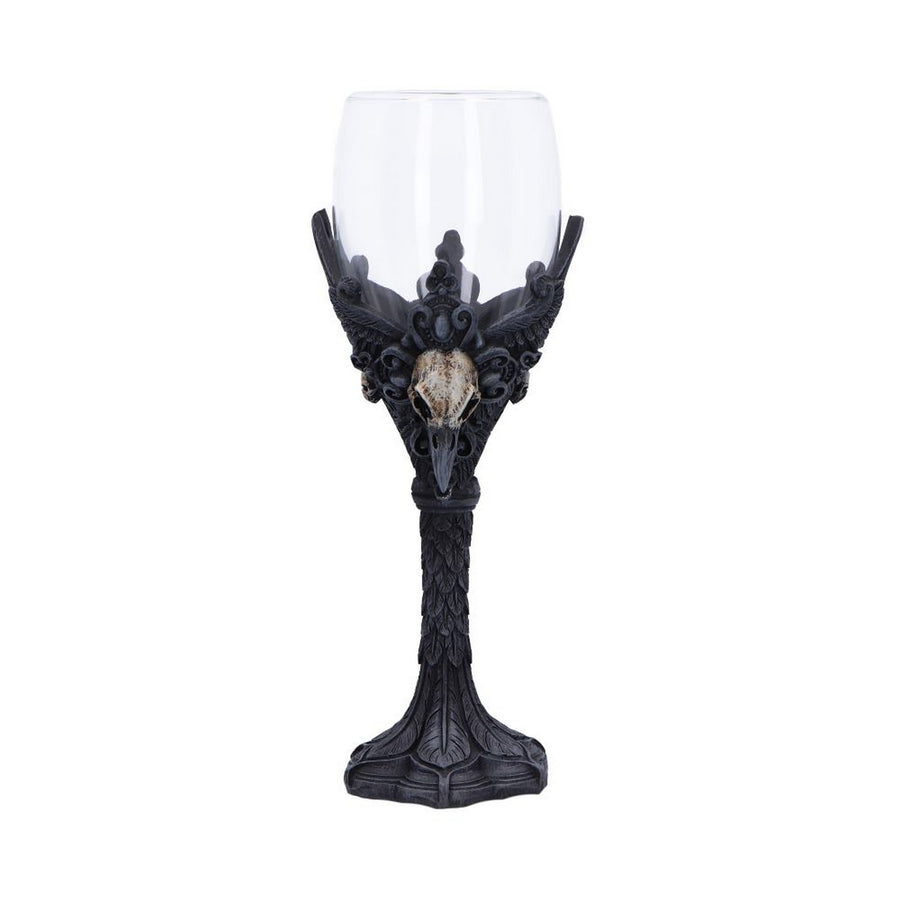 Gothic Raven Nevermore Goblet D7298C25