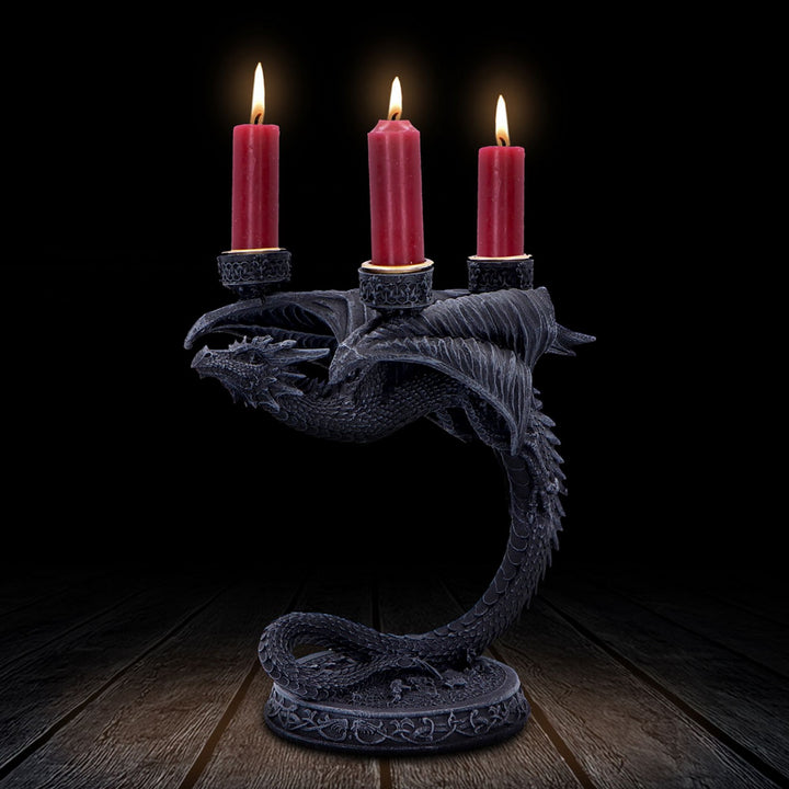 Flame Keeper Dragon Candle Holder D7301C25