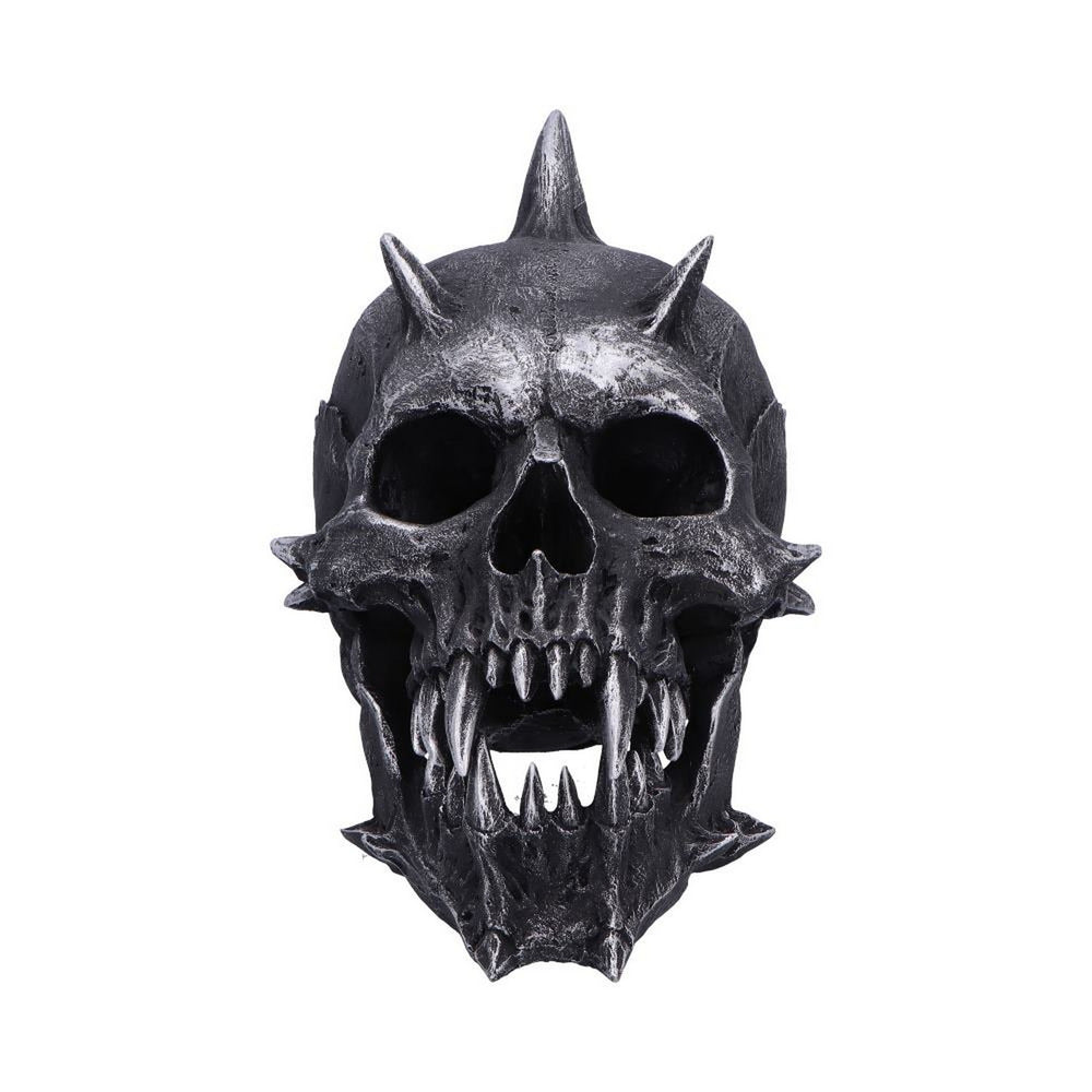 Iron Fang Spike Skull Figurine D7303C25