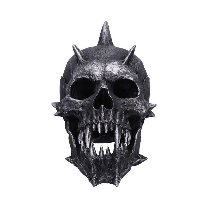 Iron Fang Spike Skull Figurine D7303C25