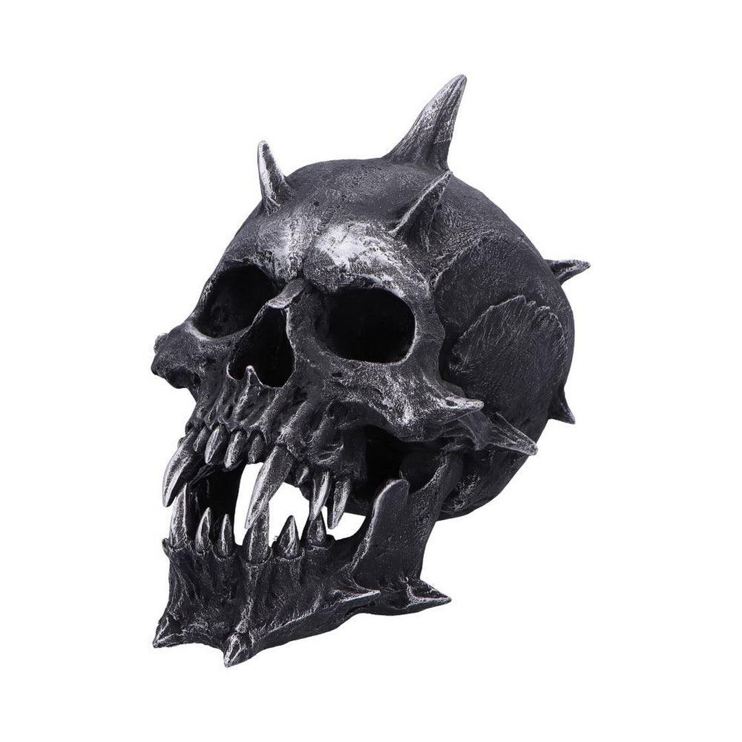 Iron Fang Spike Skull Figurine D7303C25