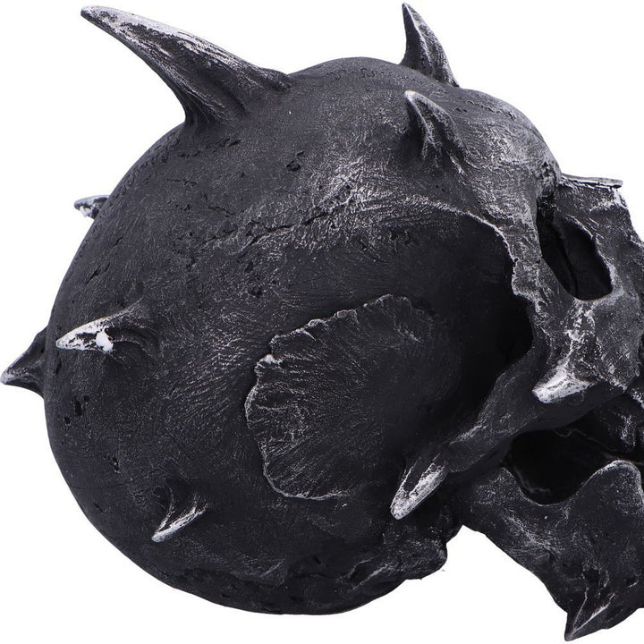 Iron Fang Spike Skull Figurine D7303C25