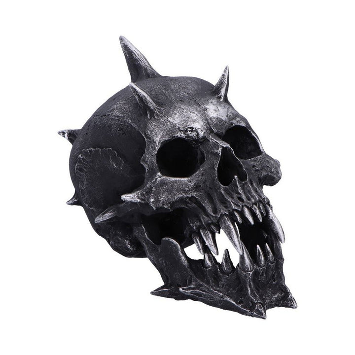 Iron Fang Spike Skull Figurine D7303C25