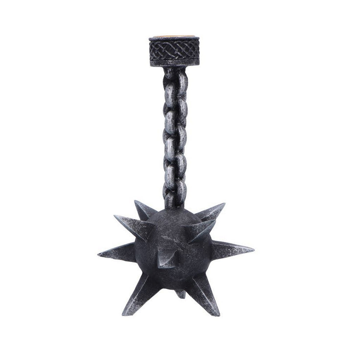 Meteor Hammer Medieval Gothic Candle Holder D7304C25
