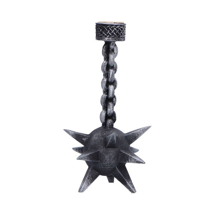 Meteor Hammer Medieval Gothic Candle Holder D7304C25
