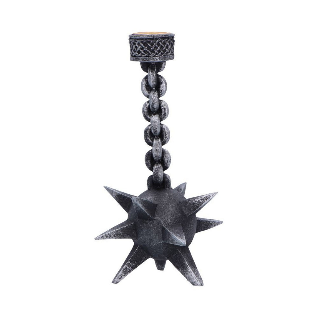 Meteor Hammer Medieval Gothic Candle Holder D7304C25