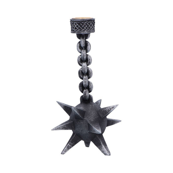 Meteor Hammer Medieval Gothic Candle Holder D7304C25