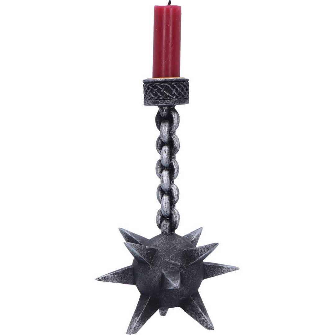Meteor Hammer Medieval Gothic Candle Holder D7304C25