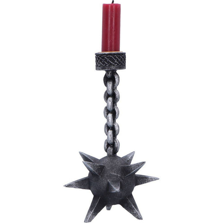Meteor Hammer Medieval Gothic Candle Holder D7304C25