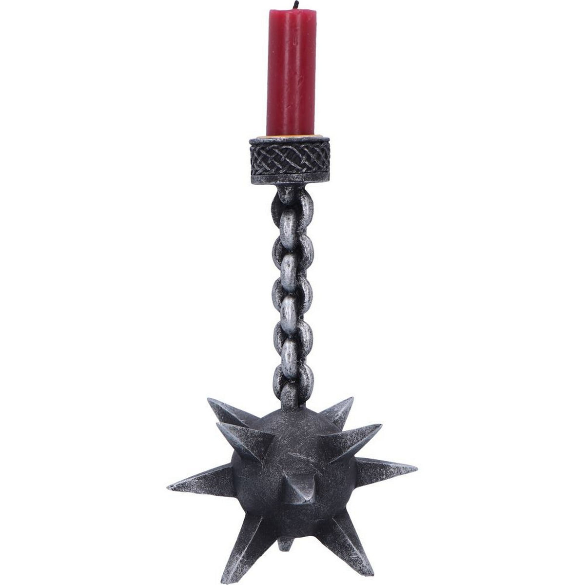 Meteor Hammer Medieval Gothic Candle Holder D7304C25