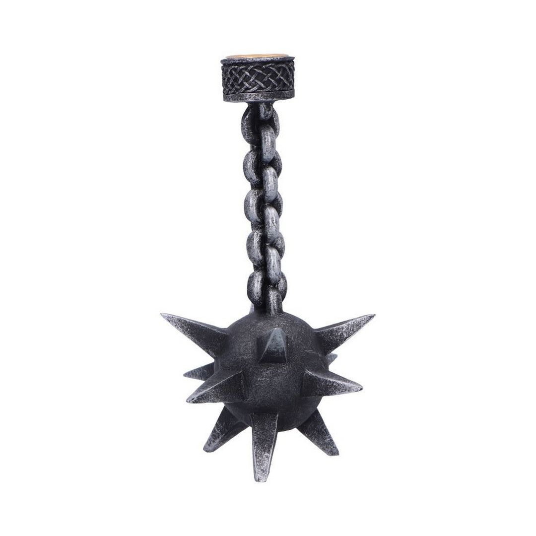 Meteor Hammer Medieval Gothic Candle Holder D7304C25