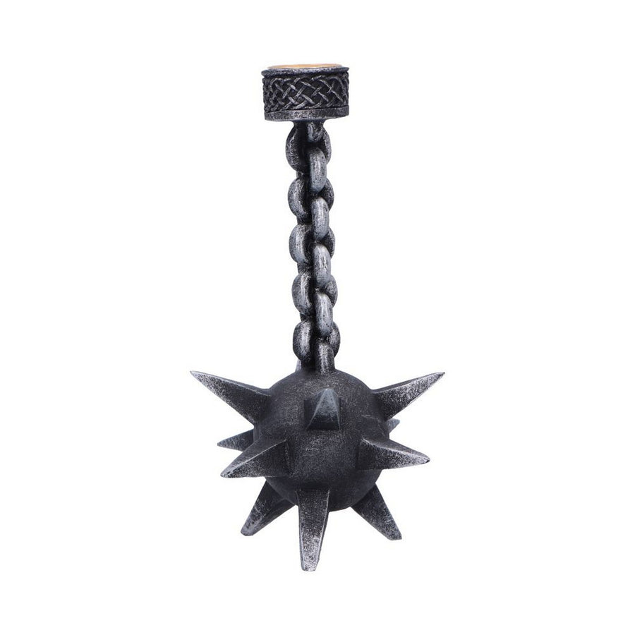 Meteor Hammer Medieval Gothic Candle Holder D7304C25