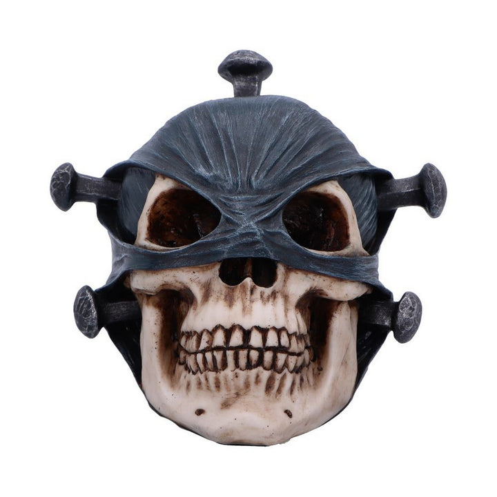 Penance of Iron Gothic Skull Figurine D7310C25