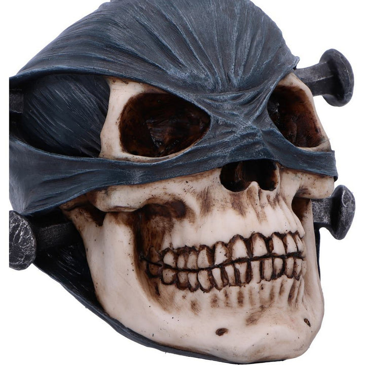 Penance of Iron Gothic Skull Figurine D7310C25