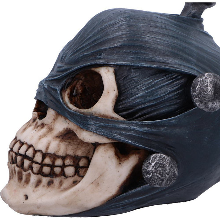 Penance of Iron Gothic Skull Figurine D7310C25