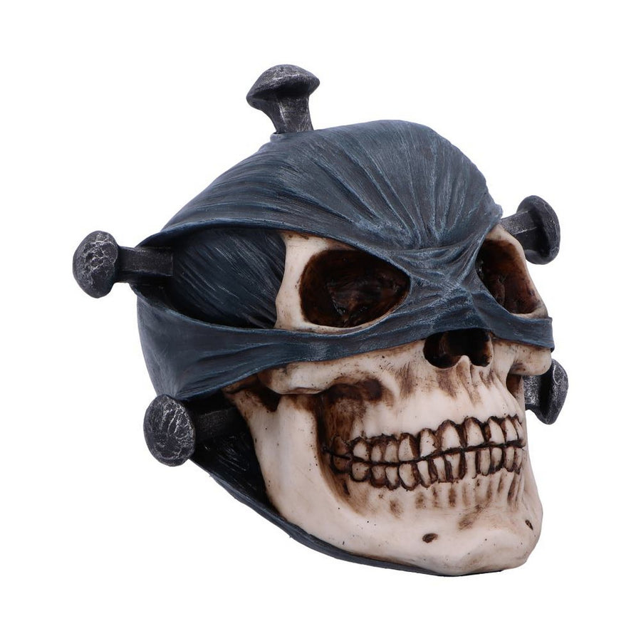 Penance of Iron Gothic Skull Figurine D7310C25