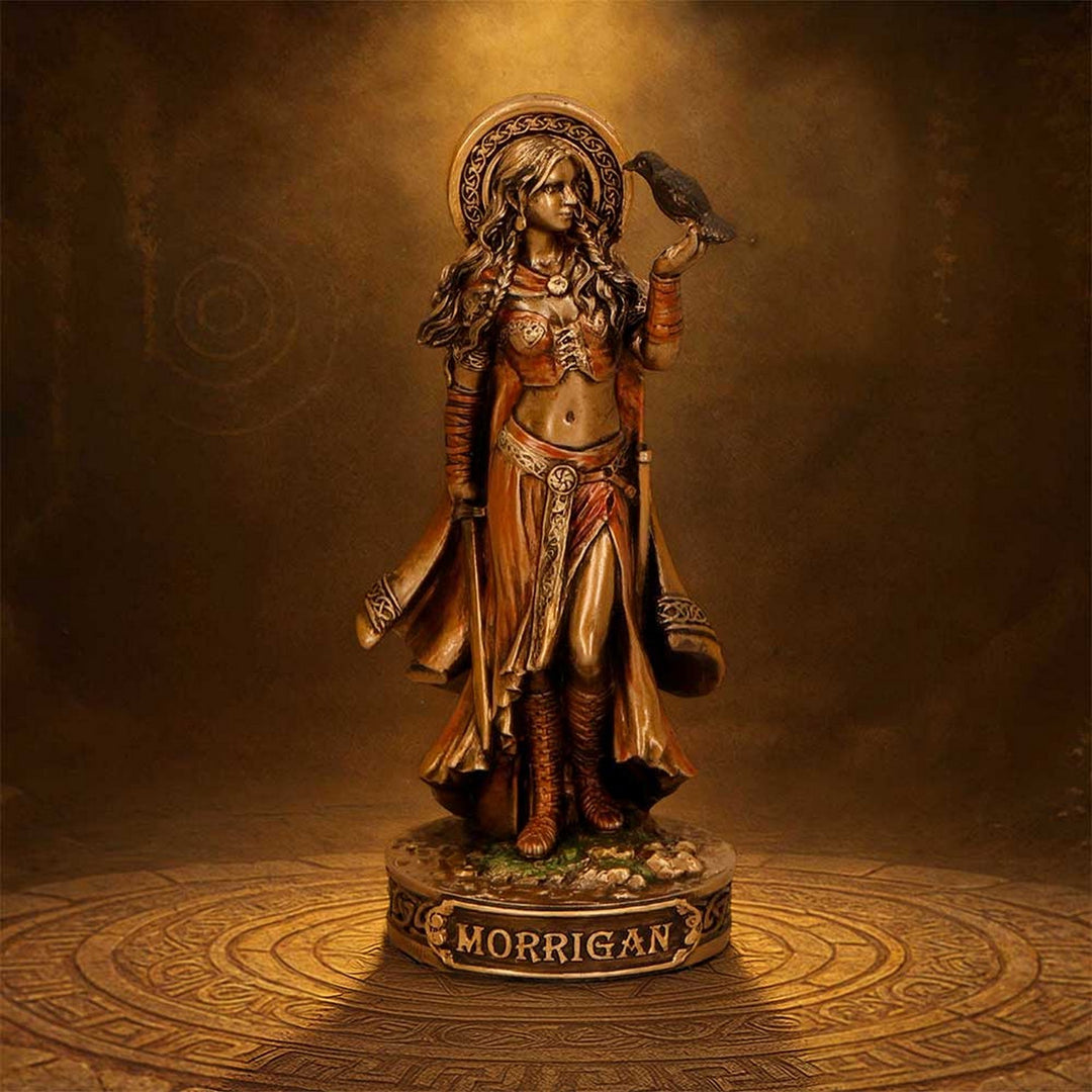 Morrigan and Crow Mini Figurine D7428A26