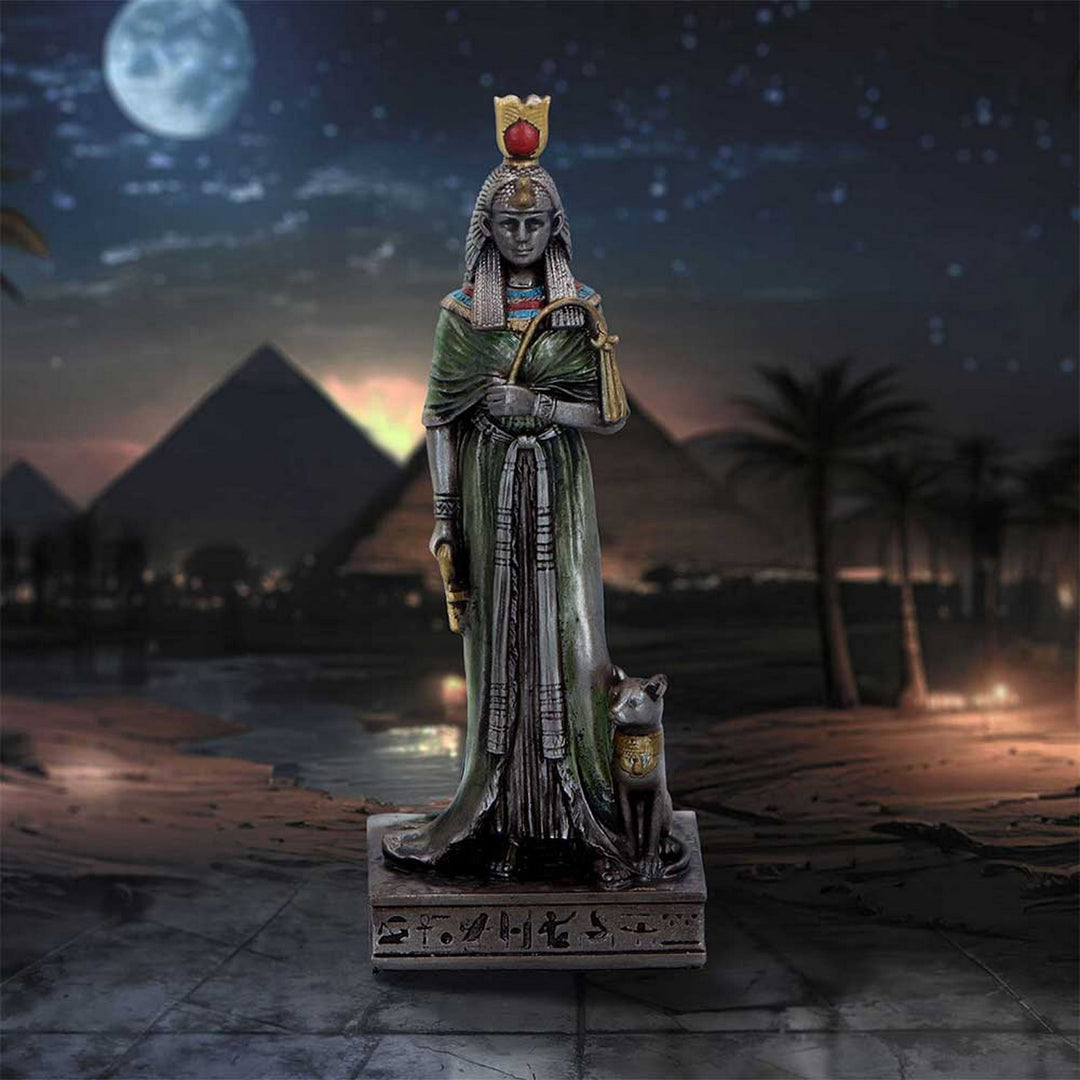 Egyptian Queen Nefertari Mini Figurine D7438A26