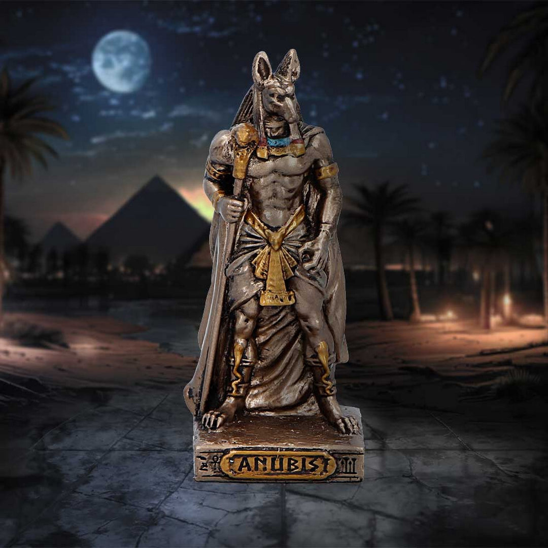 Anubis God of the Afterlife Mini Figurine D7439A26