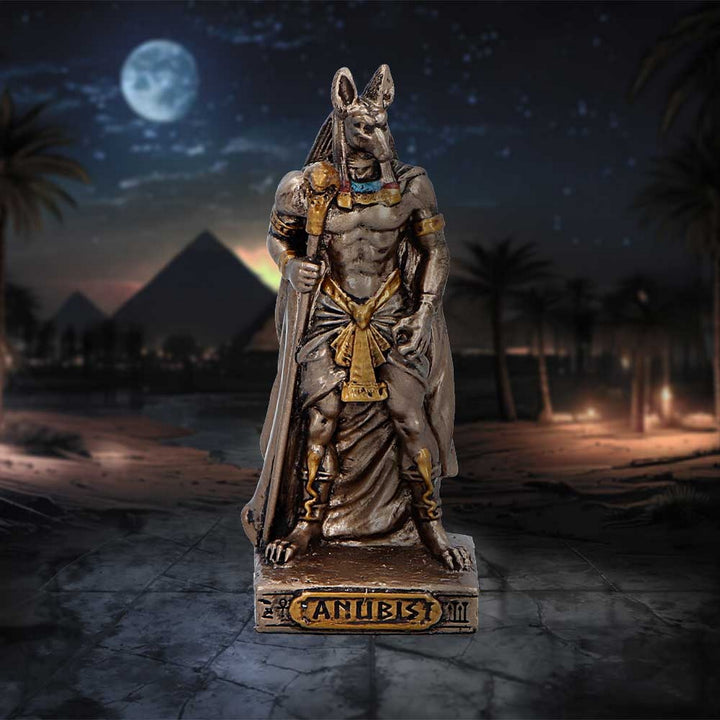 Anubis God of the Afterlife Mini Figurine D7439A26