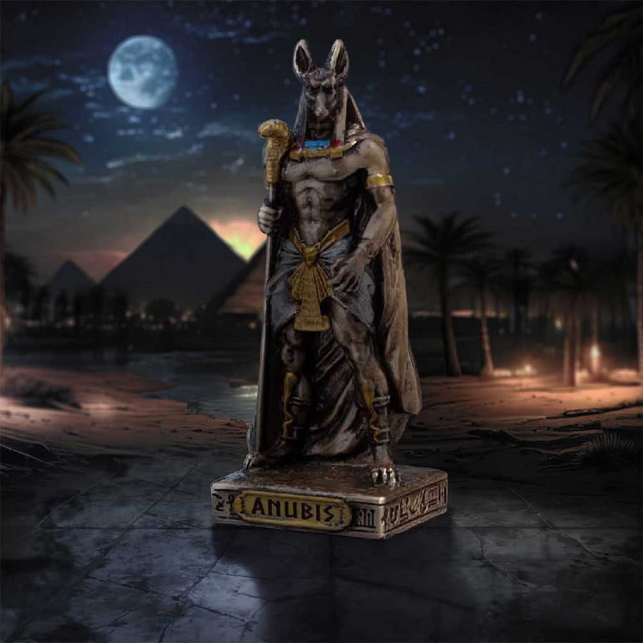 Anubis God of the Afterlife Mini Figurine D7439A26