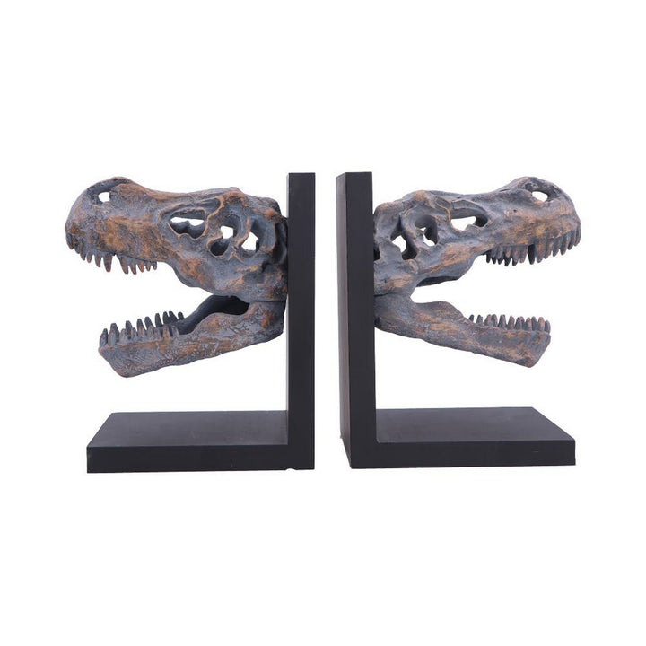Tyrannossaurus Rex Skull Bookends 17.1cm D7554B26