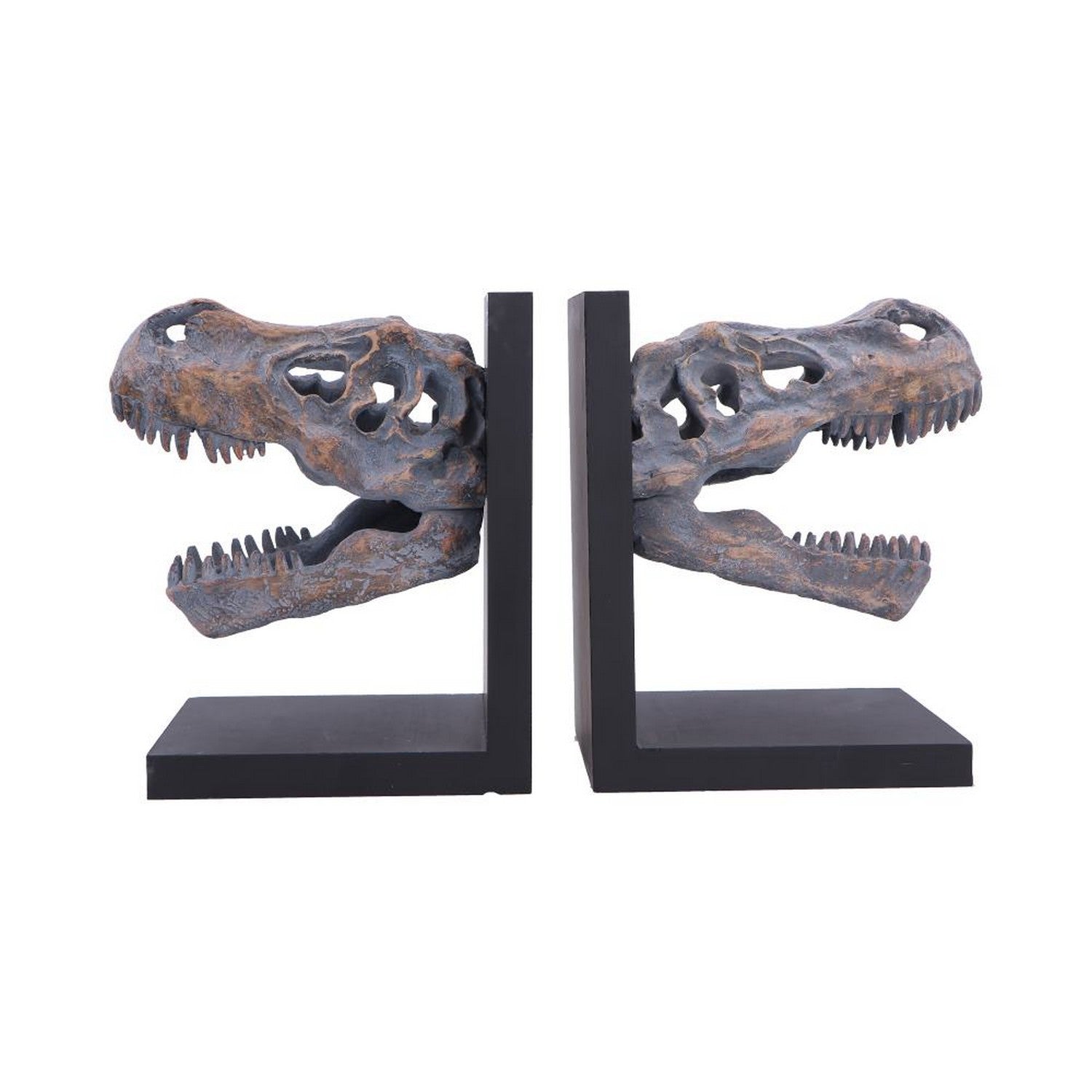 Tyrannossaurus Rex Skull Bookends 17.1cm D7554B26