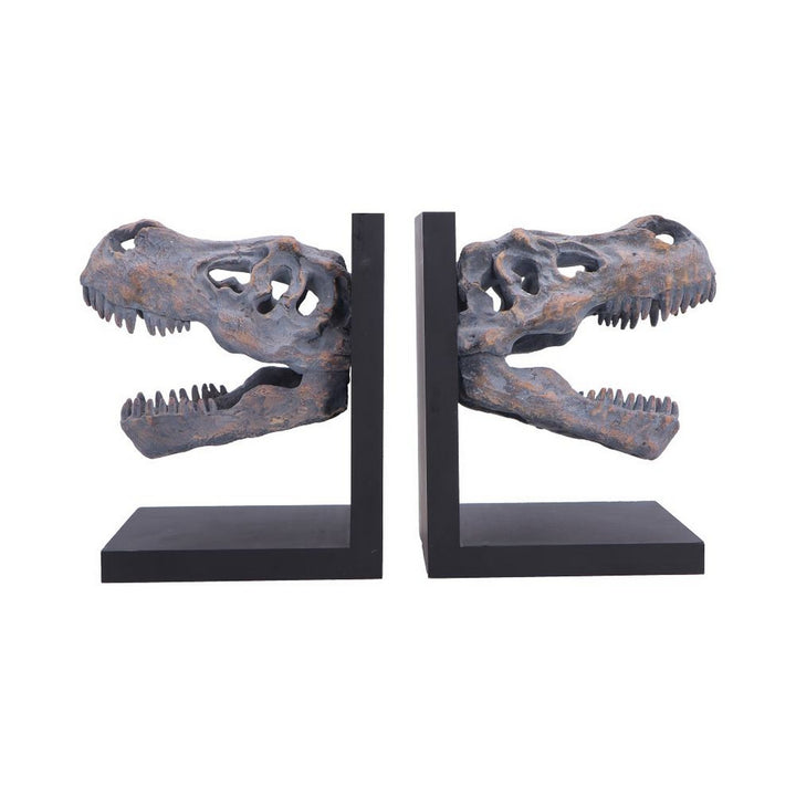 Tyrannossaurus Rex Skull Bookends 17.1cm D7554B26