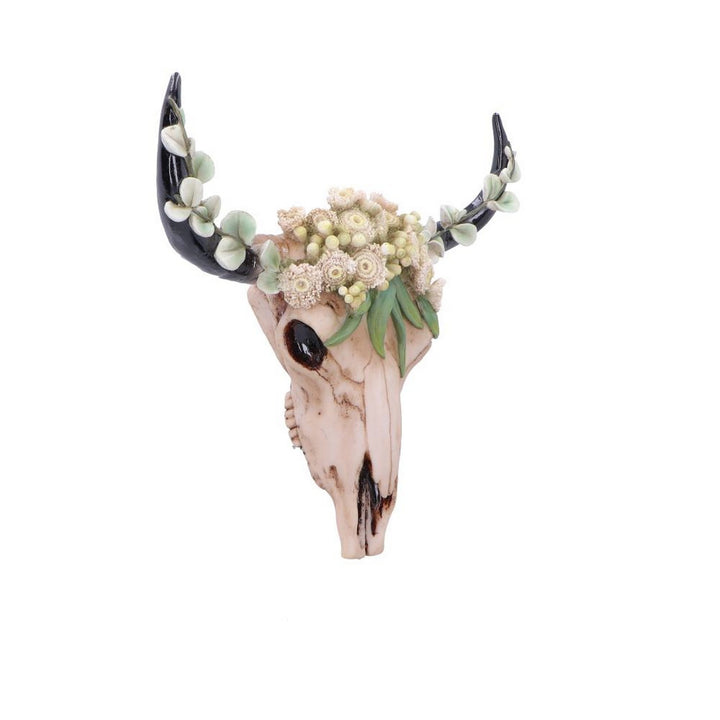 Floral Crown Skull Ornament 27.5cm D7575B26