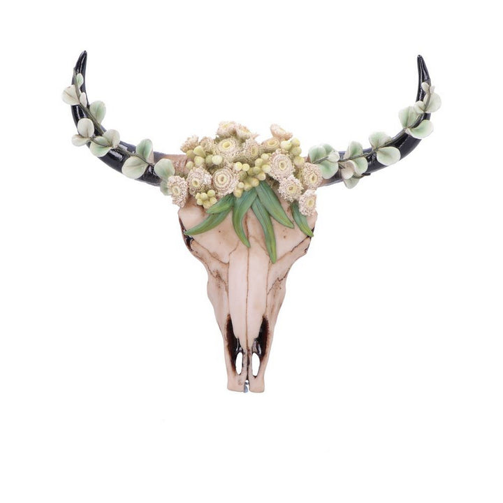 Floral Crown Skull Ornament 27.5cm D7575B26