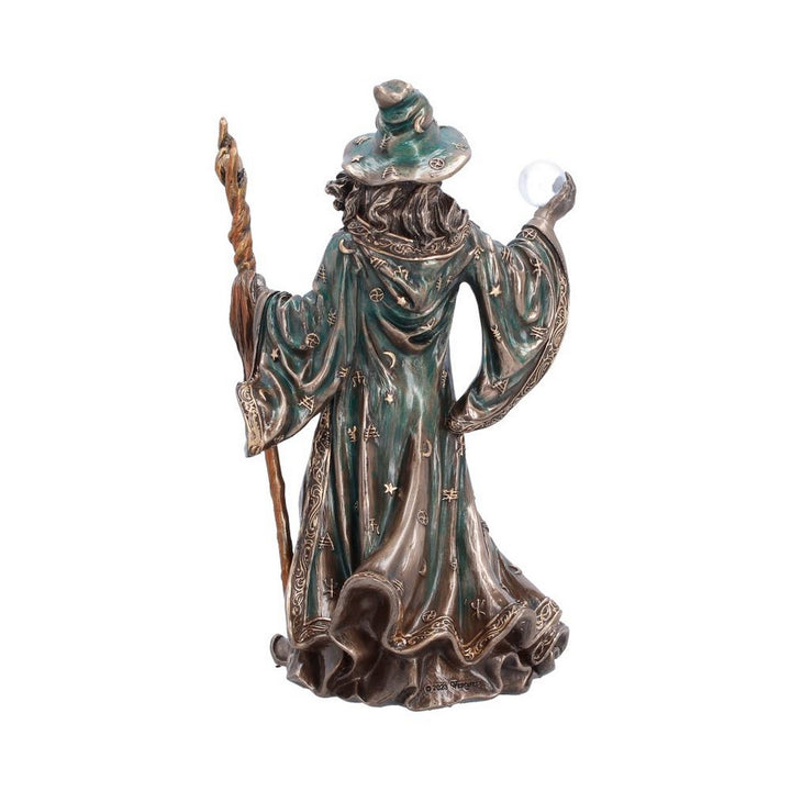 The Sorcerer Bronze Figurine 20cm D7624B26