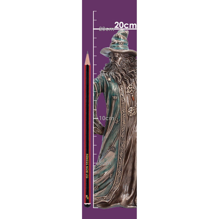 The Sorcerer Bronze Figurine 20cm D7624B26