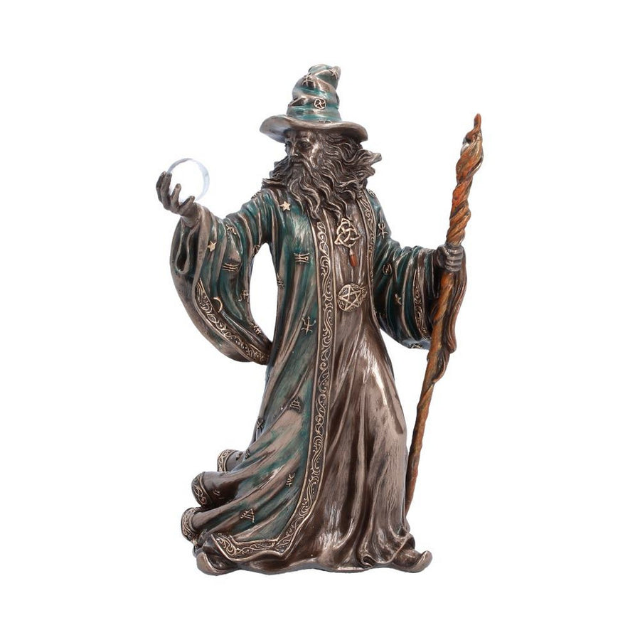 The Sorcerer Bronze Figurine 20cm D7624B26