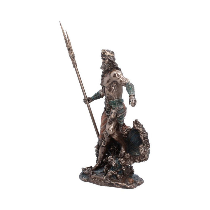 Poseidon Greek God of the Sea Figurine 25.2cm D7628B26