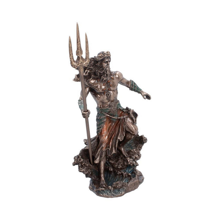 Poseidon Greek God of the Sea Figurine 25.2cm D7628B26
